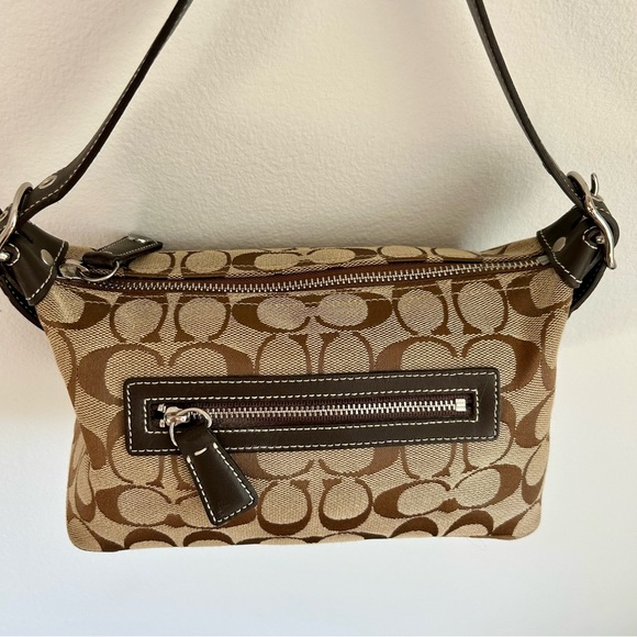 Coach Jacquard Shoulder Bag - Picture 6 of 7